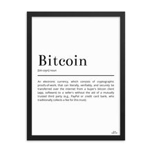 Load image into Gallery viewer, ₿ITCOIN DEFINITION