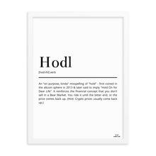 Load image into Gallery viewer, HODL DEFINITION